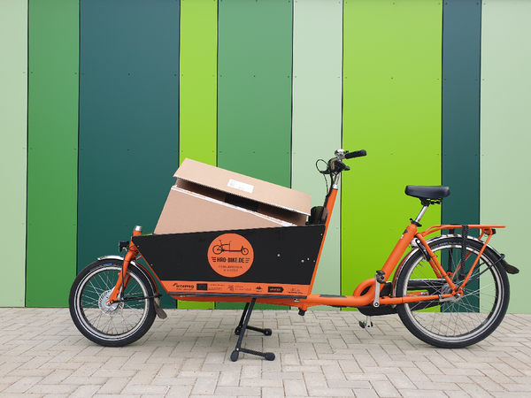 Cargo bike with smart BT bike lock Cargo bike with smart BT bike lock