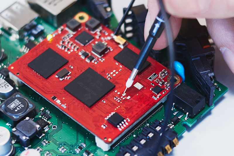 pironex embedded software platine