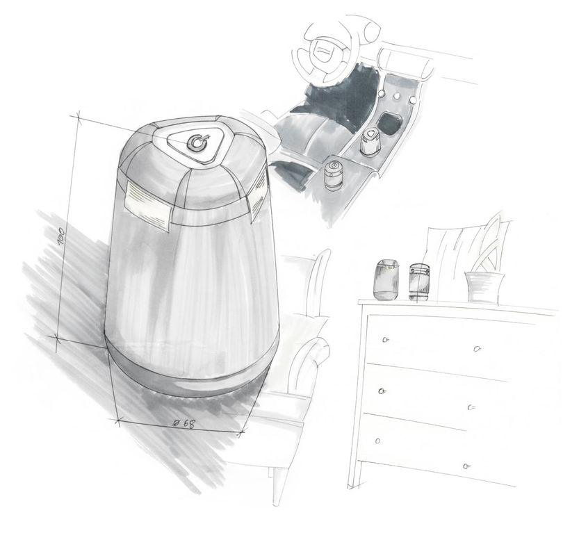 Design draft for Bosch Spexor Design draft for Bosch Spexor