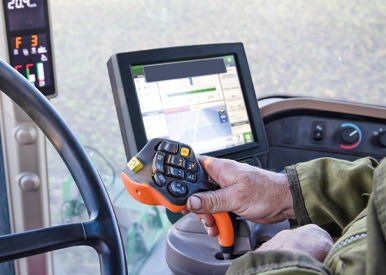 Interior sensor system for detecting environmental influences GPS trackers in agriculture