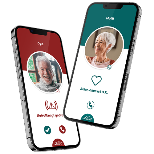 ellio home emergency call system: app notifications for quick assistance App Screens ellio home emergency call system