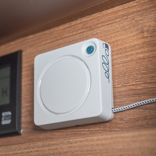 ellioS: Intelligent alarm system for campers and holiday homes Intelligent alarm system installed in the camper