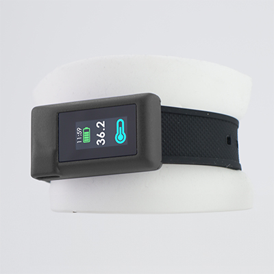 User-friendly display interface Black heat measurement device with display on