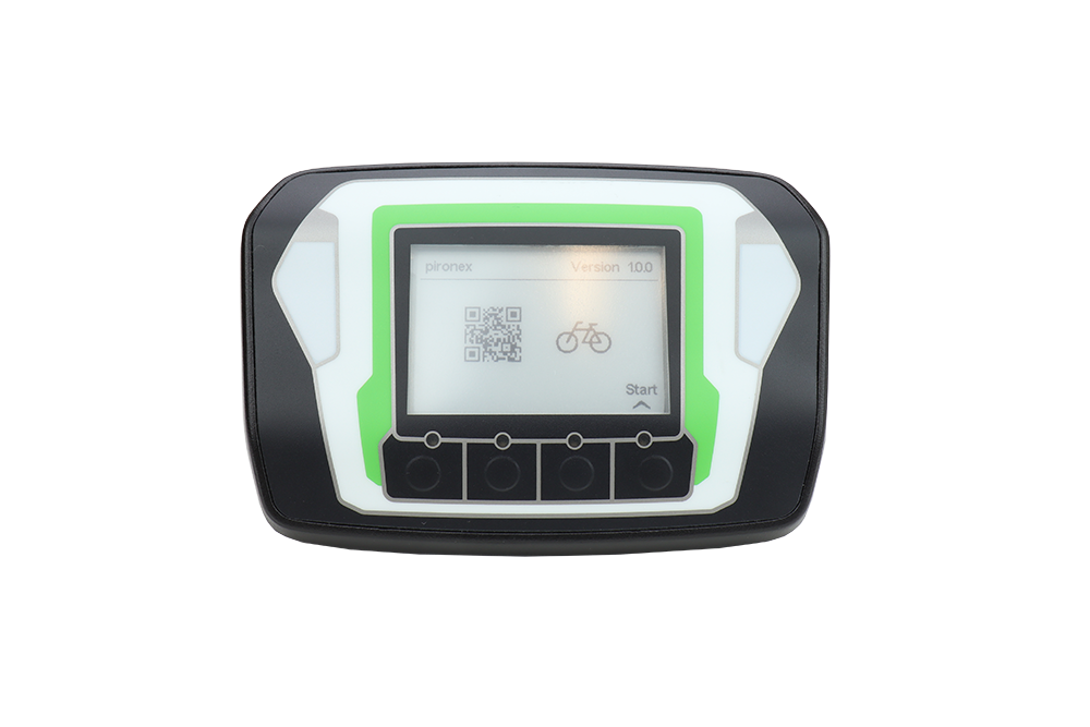 Bike computer with GPS, RFID reader and ePaper display Bike computer with ePaper display